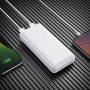 Портативная батарея Power Bank HOCO J72 USB / Type-C 10000mAh, White