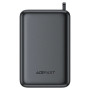 Внешний аккумулятор Power Bank ACEFAST M14 PD20W Power Bank with cable Type-C 20000mAh, Black