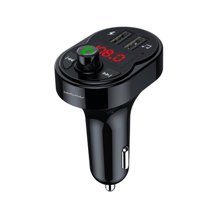 Автомобильный FM-модулятор WUW C203 3.1А, Black