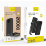 Зовнішній акумулятор WUW Y202 PD22.5W 20000mAh, Black
