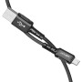 Data - Кабель ACEFAST C1-02 USB to Lightning 2.4A 1.2m, Black