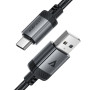 Data - Кабель ACEFAST C20-04 USB to Type-C 1.2 м, Black