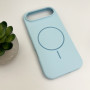 Чехол Cosmic Silicone Case Magnetic для iPhone 17 Air, Sky Blue