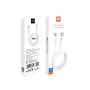 Data-Кабель WUW X169 USB to Lightning 5А 1m, White