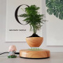 Магнитный левитационный горшок для растений HCNT Magnetic Levitating Pot M10-PS Wood Grain