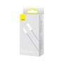 Data Кабель Baseus Dynamic Series Fast Charging USB to Lightning 2.4A 2m, Purple ( CALD000505 )