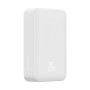 Портативная мобильная батарея Baseus Magnetic Mini Wireless Fast Charge Power Bank 20000mAh 20W, White ( PPCX150002 )