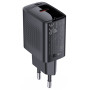 Сетевое зарядное устройство ACEFAST A82 PD20W / QC3.0, Black