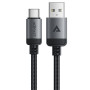 Data - Кабель ACEFAST C20-04 USB to Type-C 1.2 м, Black