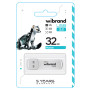 USB - флешка Wibrand Marten USB 3.2 Gen1 32GB, White