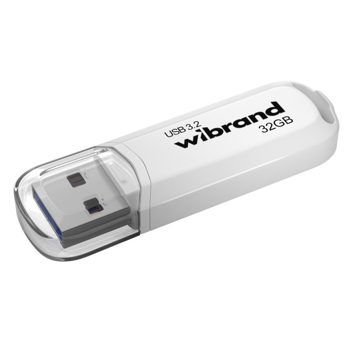 USB - флешка Wibrand Marten USB 3.2 Gen1 32GB, White