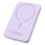 Внешний аккумулятор Power Bank Baseus Magnetic Mini Wireless 20W 5000mAh, Nebula Purple