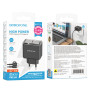 Сетевое зарядное устройство BOROFONE BAS31A PD35W / QC3.0 cable Type-C to Type-C 1m, Black