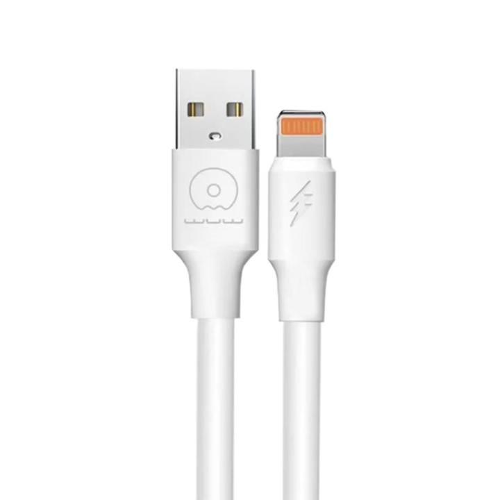 Data-Кабель WUW X169 USB to Lightning 5А 1m, White