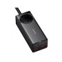Сетевое зарядное устройство Baseus GaN3 Pro Desktop Powerstrip AC 2USB / 2Type-C 100W EU Cable Type-C to Type-C 1m, Black