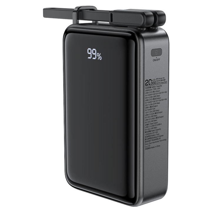 Внешний аккумулятор ACEFAST M4 PD67W 20000mAh, Black
