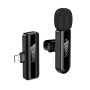 Беспроводная микрофонная система HOCO L20 Fair wireless microphone Lightning, Black