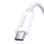 Data - Кабель Baseus Superior Series USB-C to Type-C 240W 1.8 м, Moon-White