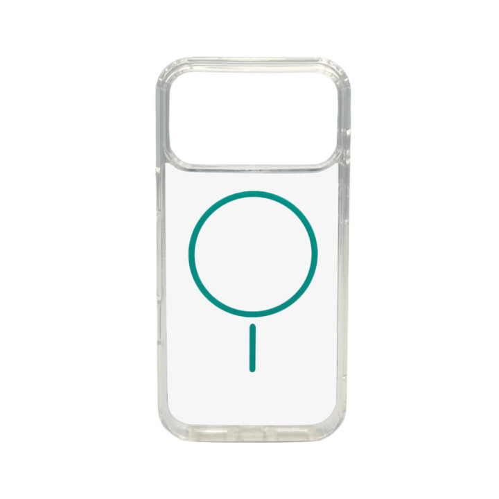 Чехол Cosmic Acrylic Thin Magnetic для iPhone 17 Pro, Green