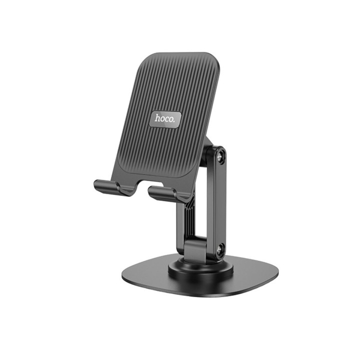 Настольный держатель для смартфона HOCO HD6 Winner dual-axis rotating desktop stand, Black