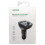 Автомобильное зарядное устройство с FM-модулятором UGREEN CD229 / TF Slot 31.5W, Black