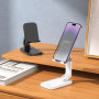 Держатель для мобильного HOCO HD8 Blackfish folding desktop stand, White