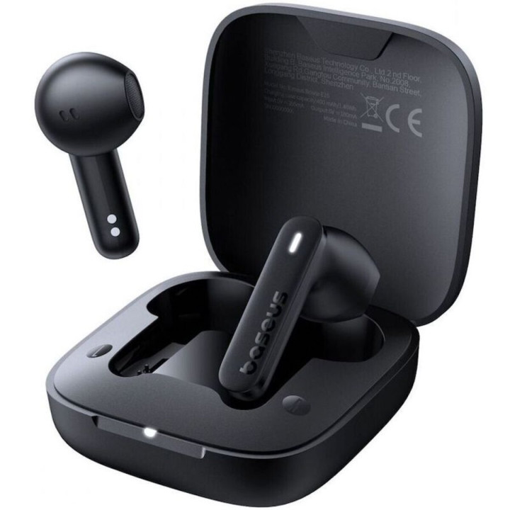 Беспроводные Bluetooth наушники Baseus Bowie E16 500 mAh, Black