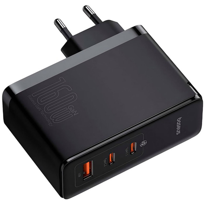 Сетевое зарядное устройство Baseus P10110825113-00 PD160W / QC3.0 5A, Cluster Black