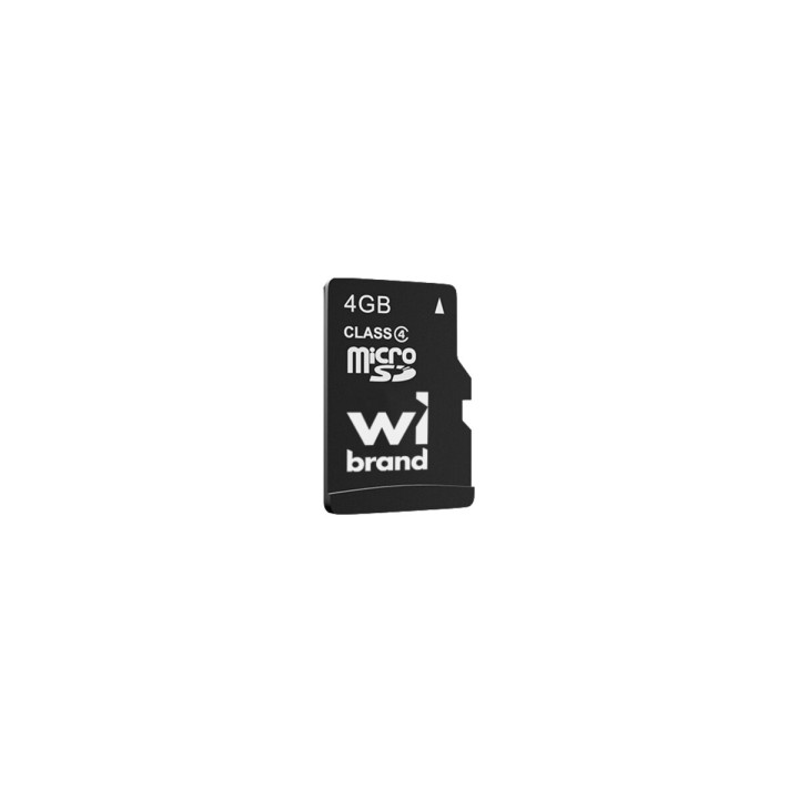 Карта памяти microSDHC Wibrand 4Gb class 4