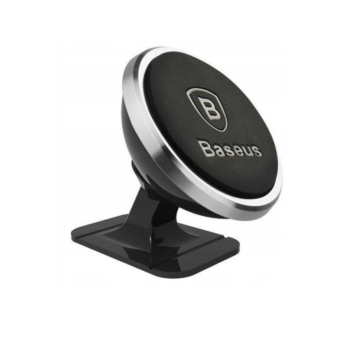 Магнитный держатель для телефона Baseus 360° Adjustable Magnetic Phone Mount, Silver