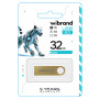 USB - флешка Wibrand USB 2.0 Puma 32Gb, Gold