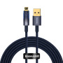 Data Кабель Baseus Explorer Series Auto Power-Off USB to Lightning 2.4A 2m, Blue ( CATS000503 )
