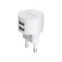 Сетевое зарядное устройство BOROFONE BA23A 2.4 A, White