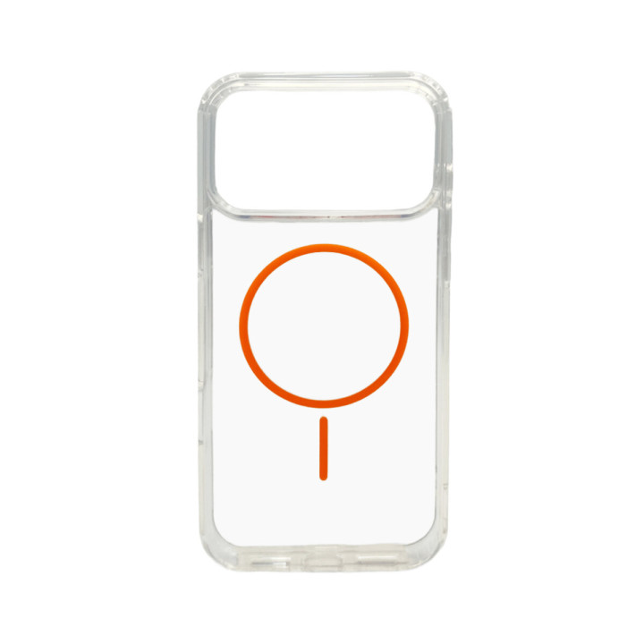 Чехол Cosmic Acrylic Thin Magnetic для iPhone 17 Pro, Orange