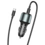 Автомобильное зарядное устройство HOCO NZ9 Galloper 95W cable Type-C to Type-C, Black