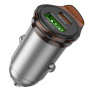 Автомобільний зарядний пристрій HOCO NZ16A 43W, Grey