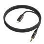 Переходник BOROFONE BL22 Dignity digital audio conversion cable Lightning, Black