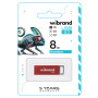 USB - флешка Wibrand USB 2.0 Chameleon 8Gb, Red