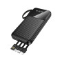 Зовнішній акумулятор BOROFONE BJ76 Smart 10W 10000mAh, Black