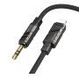 Переходник BOROFONE BL22 Dignity digital audio conversion cable Lightning, Black