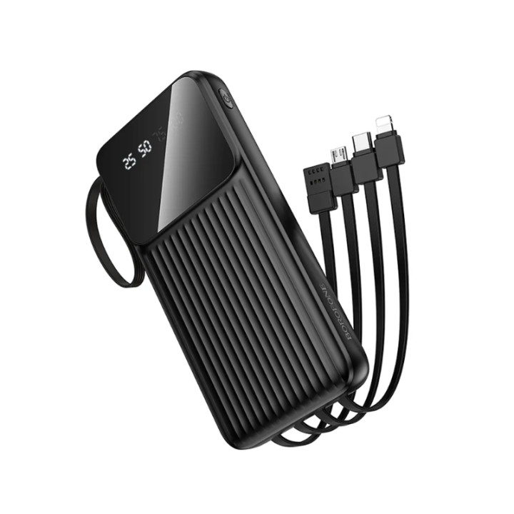Зовнішній акумулятор BOROFONE BJ76 Smart 10W 10000mAh, Black