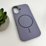 Чехол Cosmic Silicone Case Magnetic для iPhone 16, Lavender Grey