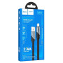 Data-Кабель HOCO U119 USB to Lightning 2.4A 1.2m, Black