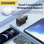 Сетевое зарядное устройство для ESSAGER ECT33W Gan 1USB 1Type-C 33W, Black