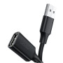 Data-Кабель UGREEN US103 USB 2.0 Male to USB Female 1m, Black