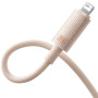 Data Кабель Baseus Habitat Series Fast Charging Cable USB to Lightning 2.4A 2m, Wheat Pink ( P10360200421-01 )