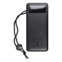 Внешний аккумулятор Power Bank VEGER 56000 mAh PD130W / QC3.0 5A, black