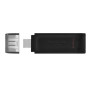 USB - флешка Kingston DT 70 Type-C 3.2 64GB, Black