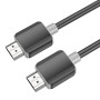 Data Кабель HOCO US08 HDTV 2.4K HD HDMI to HDMI 1m, Black