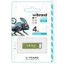 USB - флешка Wibrand USB 2.0 Chameleon 4Gb, Light Green